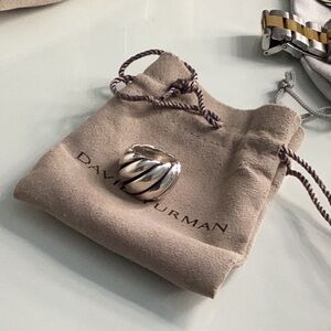 David Yurman Twisted Silver Ring